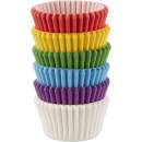 Rainbow Mini Cupcake Papers